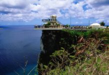two lovers point with YMCA taxi